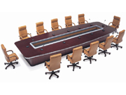 实木会议台|多媒体会议台 Solid Wood Conference Table