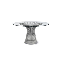 沃伦配套餐台（高） platner nickel dining table